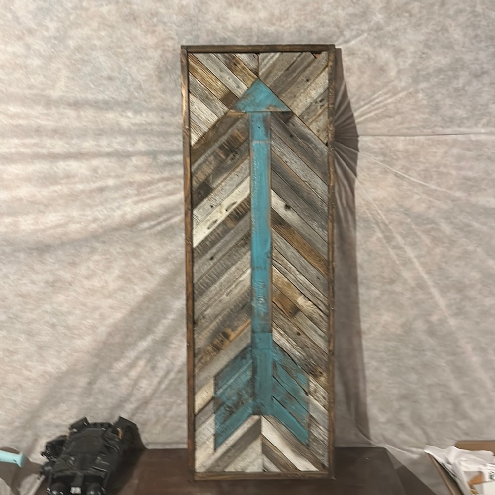 Wooden sign
